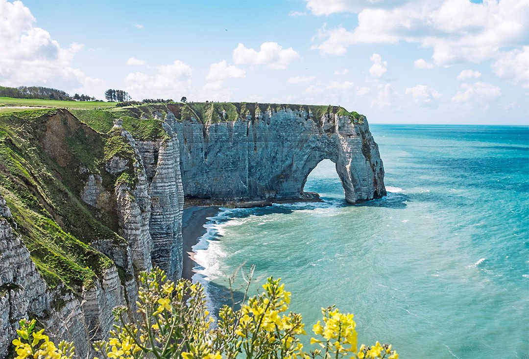 Les falaises d'Étretat
