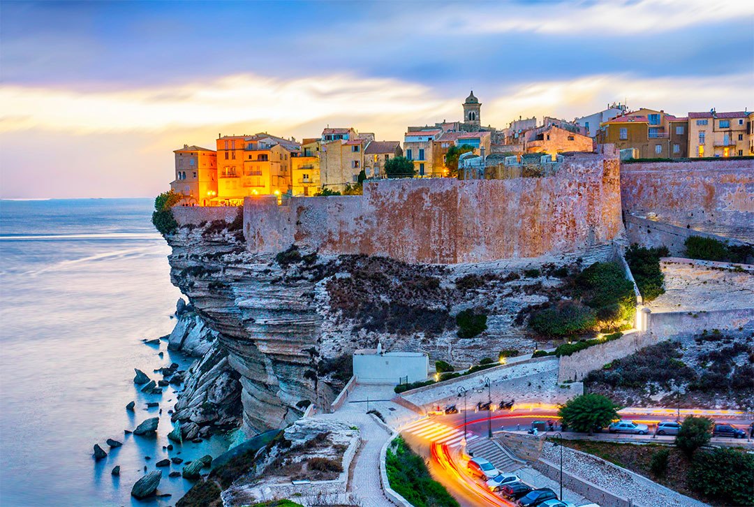 Les falaises de Bonifacio
