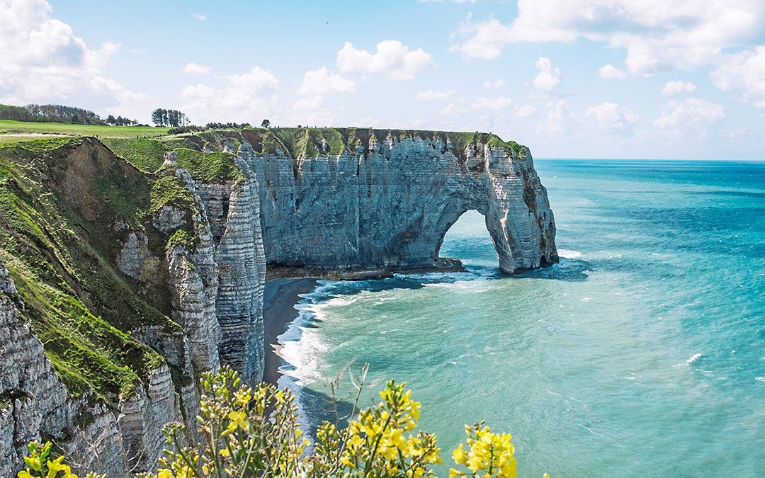 Les falaises d’Étretat